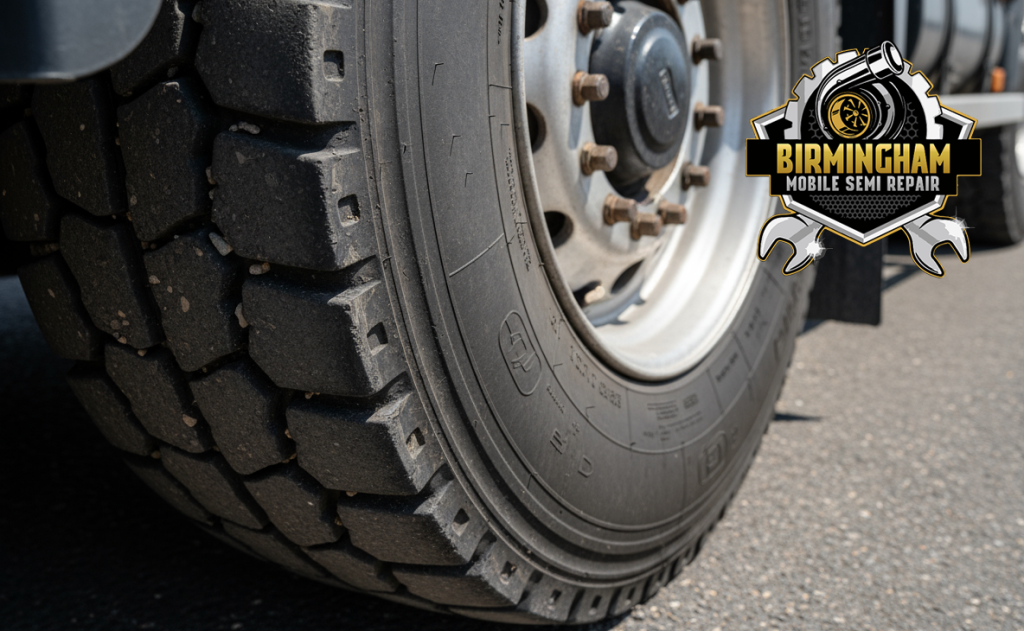 Understanding Semi Truck Tire Wear: The Strange River/Channel Pattern 1 Birmingham Mobile Semi Repair Understanding Unusual Semi Truck Tire Wear River Channel Patterns